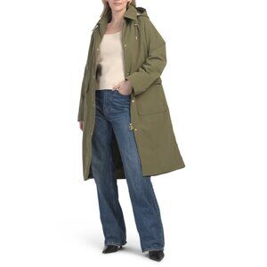 BARBOUR Green Francis Parka Coat